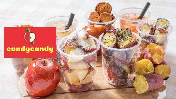 【パリパリジューシーりんご飴＆焼きいも飴】CandyCandy 東日本橋1丁目店