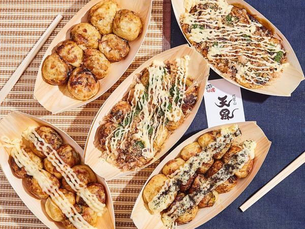浪花のたこ焼き鶯谷天風