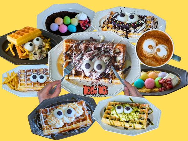 【白玉ワッフルのお店】しらたま+ mochi moi
