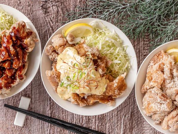 【めちゃくちゃ旨い！】からあげ丼 まんぞく屋 菊水店