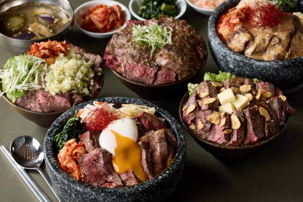 ハラミステーキ丼＆ビビンバ 「ハラミ市場」 日暮里店