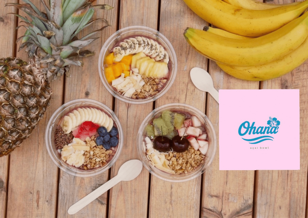 【8/1にオープン！こだわり抜いたアサイーボウル】OHANA