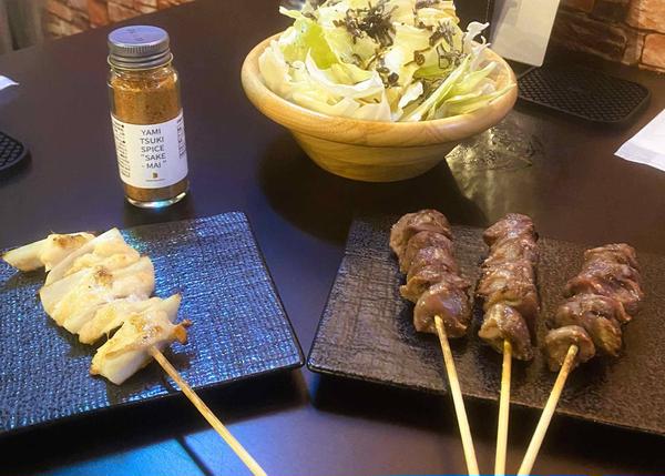 特選牛＆大山鶏上質串焼き 串55
