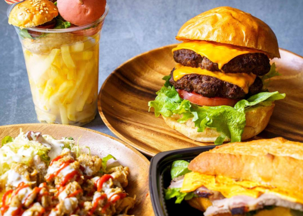 【ハンバーガー＆オーバーライス】AMERICAN DINER H.B.B