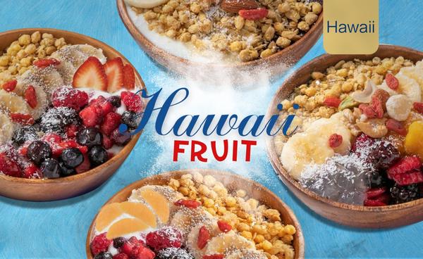 Hawaiiアサイーボウル 栄養満点 fruit acai bowl 高田馬場店