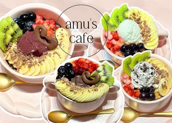【アサイーボウル＆グリークヨーグルト】 Amu's cafe