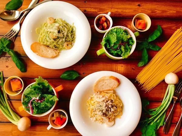 <名物もちもち生パスタ>スマイルオンザテーブル妙蓮寺