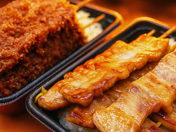 【大満足やきとり弁当】燃
