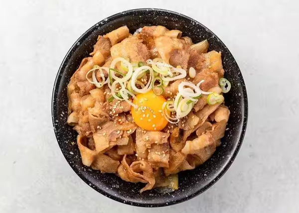 メガ盛りスタミナどんぶり 肉と米 平岸店
