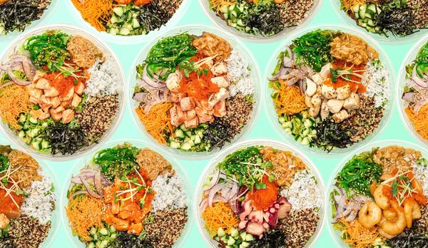 14種野菜のヘルシーポキサラダボウル HEALTHY POKE SALAD TOKYO