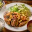 禁断のガーリックポーク定食
