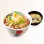 鬼おろしポン酢牛めし(味噌汁付)