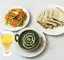 バジルチーズナンセット / Basil cheese naan set (※おかわりナン有！)