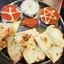 チキンティッカダブルカレーセット(ナン)/ Chicken tikka double curry set (naan)