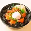 海苔玉漬けサーモン丼 (133)