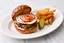 ティービーバーガー(フレンチフライ付き)TB Burger with French Fries