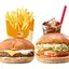 【デリバリー限定！ツーバーガー満足セット】4種のチーズバーガーセット+えびバーガー