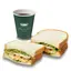 焼かない珈琲館のハウスサンドセットUntoasted House Sandwich Set