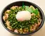 期間限定！ねぎたまサーモン塩ダレ丼⭐︎温玉別容器