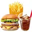 【セット】月見チーズバーガー Tsukimi Cheeseburger with Egg Set