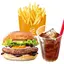 【セット】絶品月見バーガー ZEPPIN (Ultimate) Tsukimi Beef Burger with Egg Set