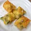 トウモロコシとゴーヤのチーズ焼き Baked cheese with corn & bitter melon