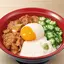 おんたま牛ネバとろ丼 Gyudon w/ Soft-Boiled Egg and Okura, Grated Yam