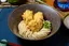 鶏天ぶっかけうどん Cold udon with chicken tempura