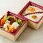 豆腐ハンバーグと二種のしゅうまい二段弁当