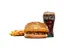 ハッシュ＆BBQバーガーセット