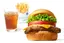 【ドリンクセット】【数量限定】ブラックアンガスバーガー