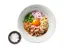 地鶏醤油まぜそば ミニ飯付(レンジ加熱可)