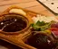 熟成黒毛和牛のハンバーグとビーフシチュー弁当