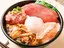 魚雷丼(シャリ中盛無料)(145)   Torpedo Rice Bowl
