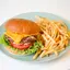 チーズバーガー【フライドポテト付き】