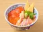 サーモン4色丼