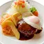 ハンバーグと目玉焼きプレート【200g】ご飯 大盛