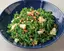 カーリーケールとカマンベールのナッツサラダ Curly Kale Salad with Camembert & Nuts