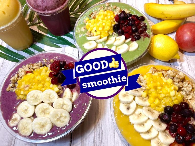 【ヘルシーアサイーボウル】＆【グリークヨーグルト】 GOODスムージー 錦糸町店 Acai Bowls and Smoothies