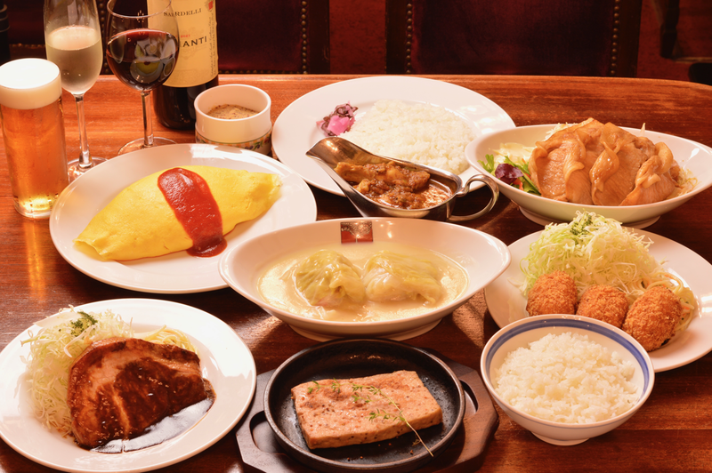 【ロールキャベツ】洋食アカシア 新宿本店