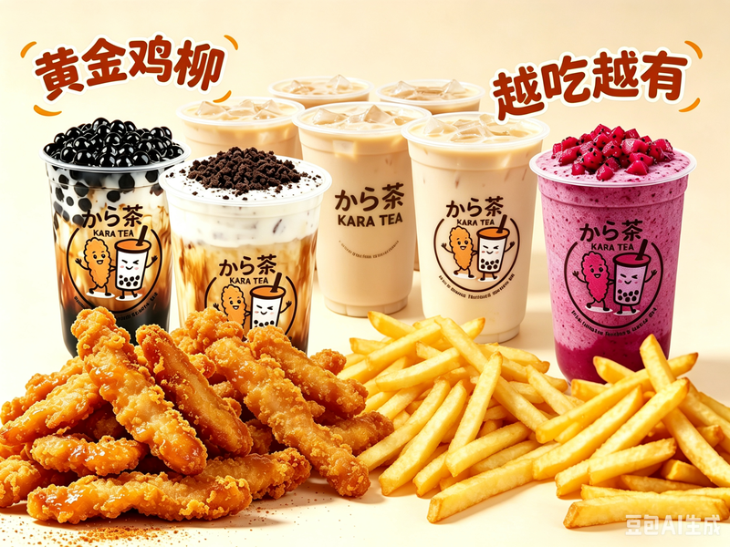 から茶台湾タピオカと唐揚げ専門店