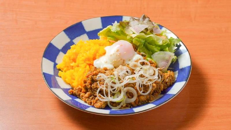 カレーとソフトクリーム