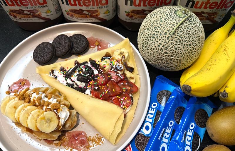 Sweet Fruit Crepe ＆ Croffle Osaka - 空飛ぶ研究所