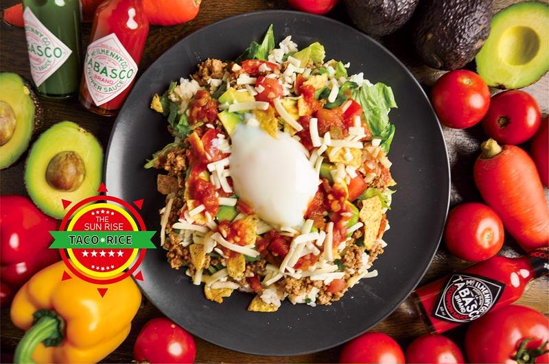 サンライズタコライス The Sunrise Taco-Rice
