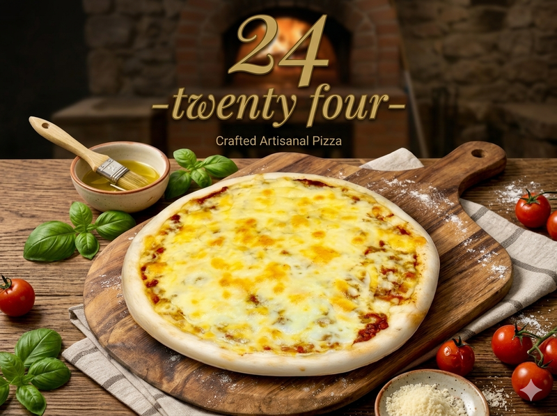 《1111円～チーズ推しの普通のピザ》24-twenty four-