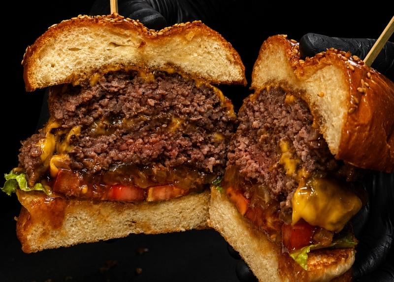 【神戸牛 麓の宮バーガー】なんば道頓堀店
