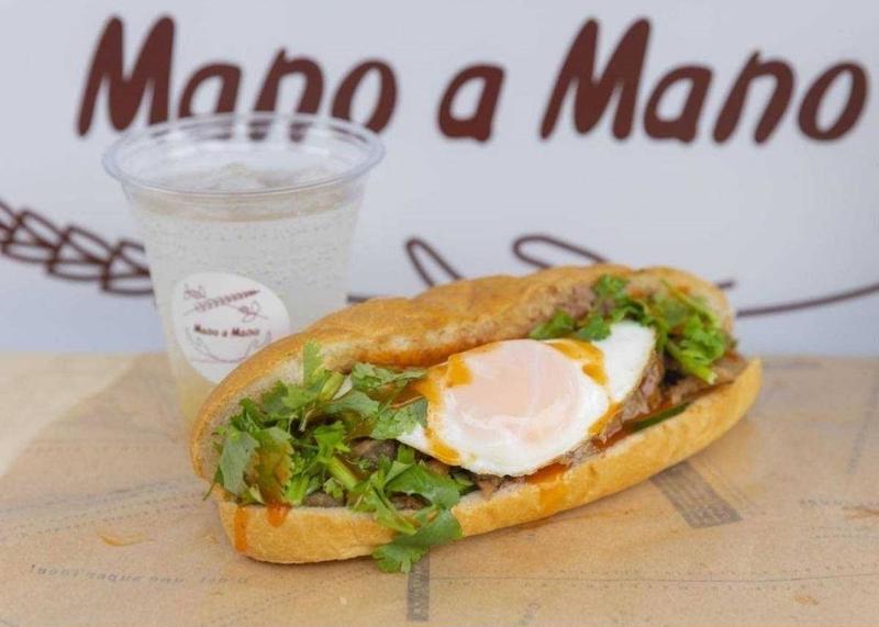 【ベトナム風サンドイッチのお店】Mano a Mano