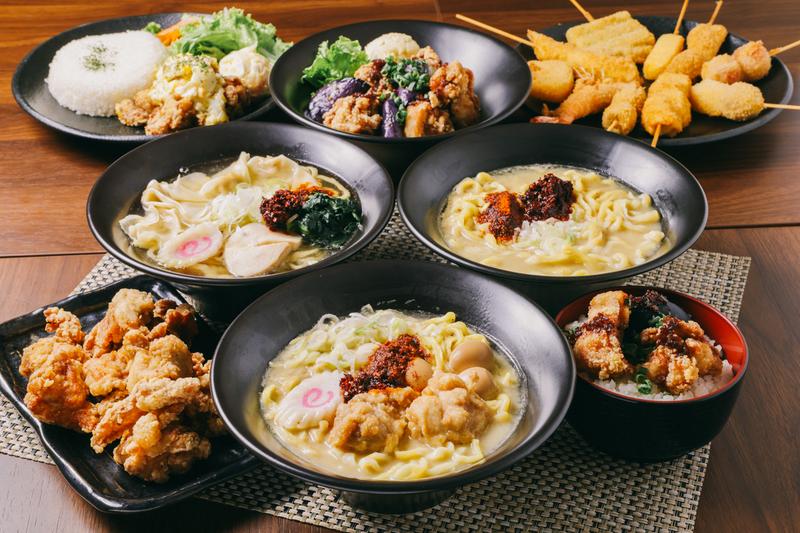 濃厚鶏白湯ラーメン＆スタミナ唐揚げ丼 飯田橋 とりほまれ
