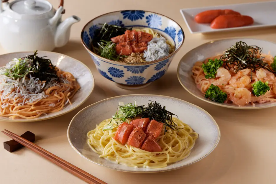 濃厚たらこパスタ「たらこと私」 西新井店