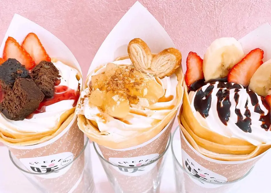 ボリューム満点クレープ!CREPE咲